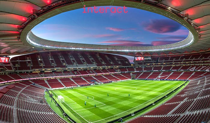Wanda Metropolitano Stadyumu'nun görünümü